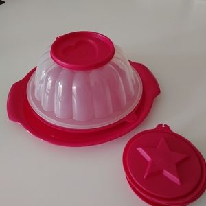 New Tupperware 7 piece Mini Jel-N-Serve